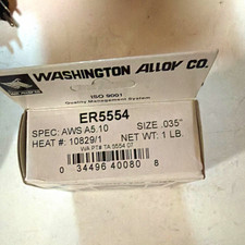 Washington Alloy Co. ER5554 Stainless Steel MIG Welding Wire .035 in 1 lb Spool picture
