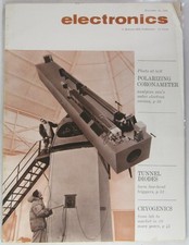 McGraw-Hill Vintage Electronics Magazine November 24 1961 Vol 34 Issue No 47 picture