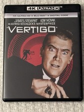Vertigo 4K Blu Ray + Blu Ray + Digital Code picture