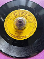 CARL PERKINS  45  ORIGINAL 1956  ROCKABILLY    BOPPIN' THE BLUES    VERY NICE ❗️ picture