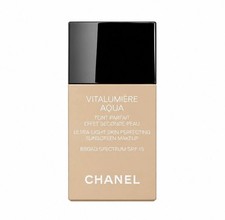 CHANEL VITALUMIERE AQUA Ultra Light Perfecting Makeup NEW #152 CHOCOLAT picture