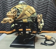 NIJ IIIA HELMET WENDY 3.0 PTT AMP COMMS L4 WILCOX MOUNT MPLS HL1  IFF MULTICAM picture