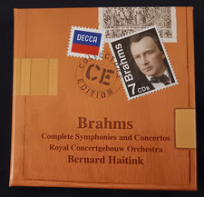 7-CD BOX SET : Brahms Symphonies & Concertos : Szeryng, Starker, Arrau, Haitink picture