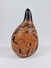 Bertha Medina Hand Carved Folk Art Peru  picture