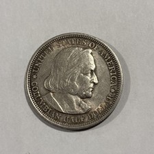 1892 Columbian Exposition Commemorative Silver Half Dollar (First Year of Issue) picture