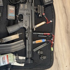 KWA Ronin VM4 T6  AEG v2.5 Airsoft Rifle + Tasteful upgrade + All Accessories picture