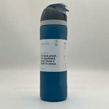 Owala FreeSip 24oz Stainless Steel Water Bottle Blue Oasis Top Quality picture