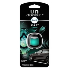 Febreze Unstopables Car Odor Fighting Car Vent Clip Fresh Scent .07oz 8 count picture
