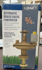 Orbit WaterMaster Underground 57034 3/4-Inch Brass Automatic Converter Valve New picture