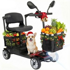 4 Wheel Mobility Scooters for Adults & Seniors, 15 Mi Range & 330 lb Capacity picture