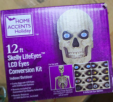 Home Accents Holiday Skelly LifeEyes 12 ft LCD Eyes Kit Remote Indoor/Outdoor picture