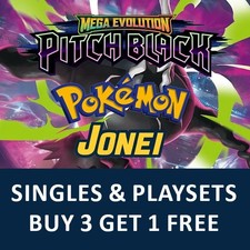 Pokemon Pitch Black PBL Single Cards & 4x Playset Common, Uncommon & Rare picture