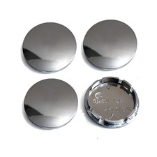 4Pcs 56mm Universal Car Wheel Center Caps Hub Tyre Rim Hub ABS Chrome Cap Cover picture