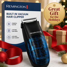 NEW Remington Vacuum Hair Clippers Men 18pc Haircut Kit HKVAC2000ACDN picture