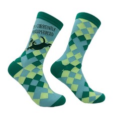Women's Im Currently Unsupervised Socks Funny Sarcastic Dog Graphic Footwear picture