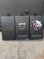 Bundle-NECA Batman 1989 and Returns Clothed Figures - Batman, Catwoman, Penguin picture