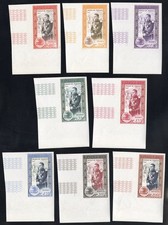 Monaco Stamps # 47-52+C34-5 MNH XF Imperforate picture