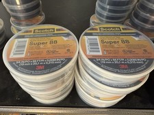 10 Rolls 3M Scotch Vinyl Electrical Tape Super-88, 3/4 in x 66 ft 22 yd picture