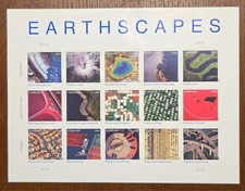 2011 US Stamps EARTHSCAPES Forever Sheet Pane of 15 MNH scott #4710 picture