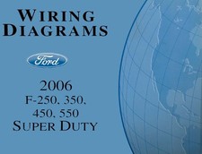 2006 Ford F250-F550 Super Duty Truck Electrical Wiring Diagrams Schematics picture