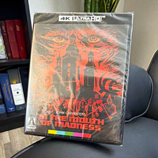 UNOPENED In the Mouth of Madness Special Edition 4K Ultra HD Arrow Video picture