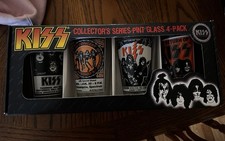 Kiss Collector's Series Pint Glasses 4-Pack picture