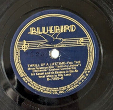Art Kassel - Rosalie / Thrill Of A Lifetime 78 RPM BLUEBIRD picture