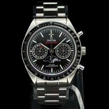 Omega Speedster Moonphase 44.25mm 304.30.44.52.01.001 Full Set Excellent picture
