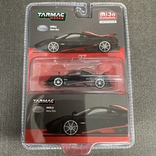Tarmac Works Pagani Imola Nero Oro Black Global64 1/64 picture