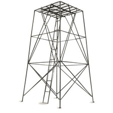 Outdoor Elevated Deer Hunting Platform Tower Blind Steel Big Game  500LB picture