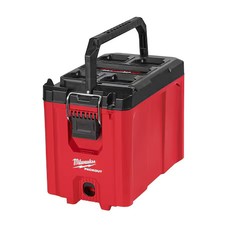 Milwaukee Tool 48-22-8422 Packout Compact Tool Box, Polypropylene, Black/Red, picture