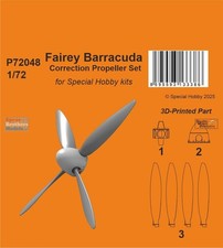 SPHP72048P 1:72 Special Hobby Fairey Barracuda Correction Propeller Set (SPH picture