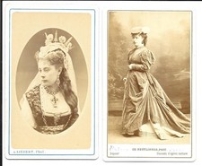 2 CDVS: THE THIEBAULT SISTERS-ACTRESSES & COURTESANS OF THE FRENCH SECOND EMPIRE picture