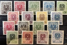 OLD AUSTRIA - 1st Republic - 1920/21 - Coat of Arms - Collection of MNH Stamps picture