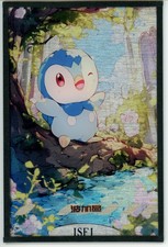 Pokemon Piplup Metallic Nightblade Art Board 4x6 picture
