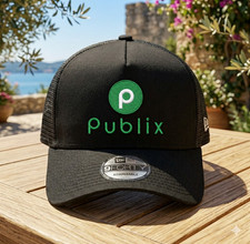 Publix Embroidered Trucker Hat Vintage Mesh Snapback picture