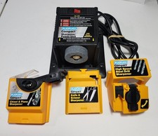 Plasplugs  Power Sharpener for Tools Drill-Bits Chisels Knives Scissors  TESTED picture