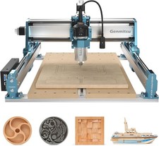 SainSmart Genmitsu 4040-PRO MAX CNC Router 710W Trimmer Linear Rail Wood Metal picture