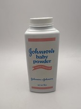 VTG Johnson's Baby Powder Purest Protection 9 oz – Talc Formula USA Made NOS picture