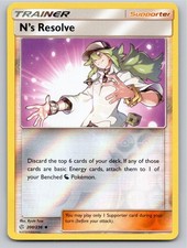 POKEMON N'S RESOLVE COSMIC ECLIPSE 200/236 REVERSE HOLO UC LP A86120 FREE S&H picture