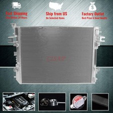 3Rows All Aluminum Radiator Fit For 2009-2020 Dodge RAM 1500 2500 3500 DPI:13295 picture