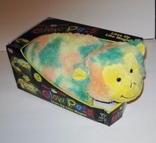 Pillow Pets Glow Pets Monkey Plush Pillow Bright LED Lights Large 12