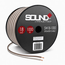 SoundBox SW18-1000, 18 Gauge Home / Car Speaker Wire Spool - 1000' picture
