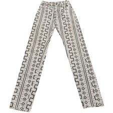 RARE Vtg 80s Wrangler Aztec Geometric Print Jeans Made in USA Womens Size 7 x 36 picture