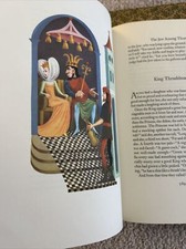 Vintage Grimm's Fairy Tales Volume 1 and 2 Heritage Press HC 1962 with Sandglass picture