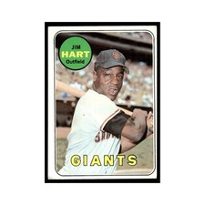 Jim Hart 1969 Topps #555 San Francisco Giants Baseball Card EX picture
