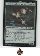 Edgar, Moonlit Sovereign Reality Fracture Uncommon 257 Foil MTG Near Mint picture