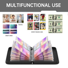 Fireproof Sports Trading Card Binder Waterproof Card Collection Album picture