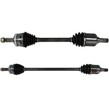 Set 2 Front Axles CV Axle Front Driver Passenger Side picture