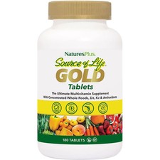 Natures Plus Source of Life Gold Multivitamin 180 Tablets picture